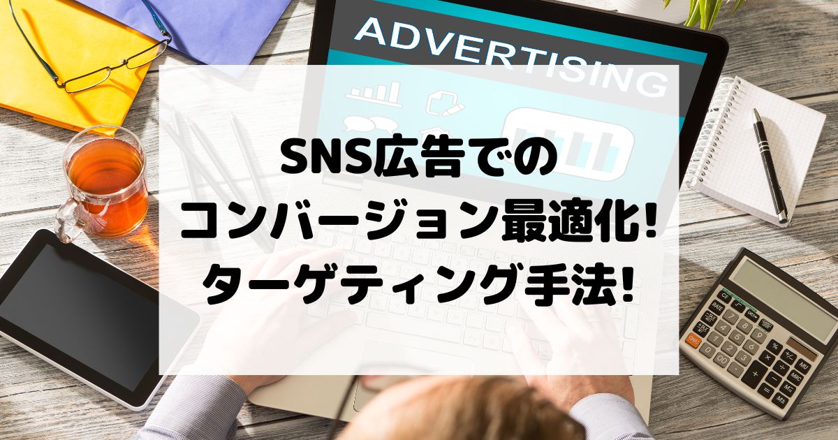 SNS広告でのコンバージョン最適化のためのターゲティング手法