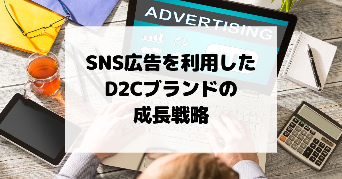 SNS広告を利用したD2Cブランドの成長戦略